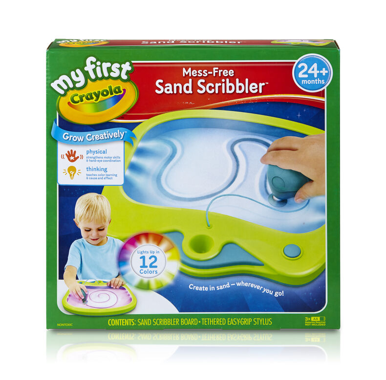 My First Crayola Mess Free Sand Scribbler